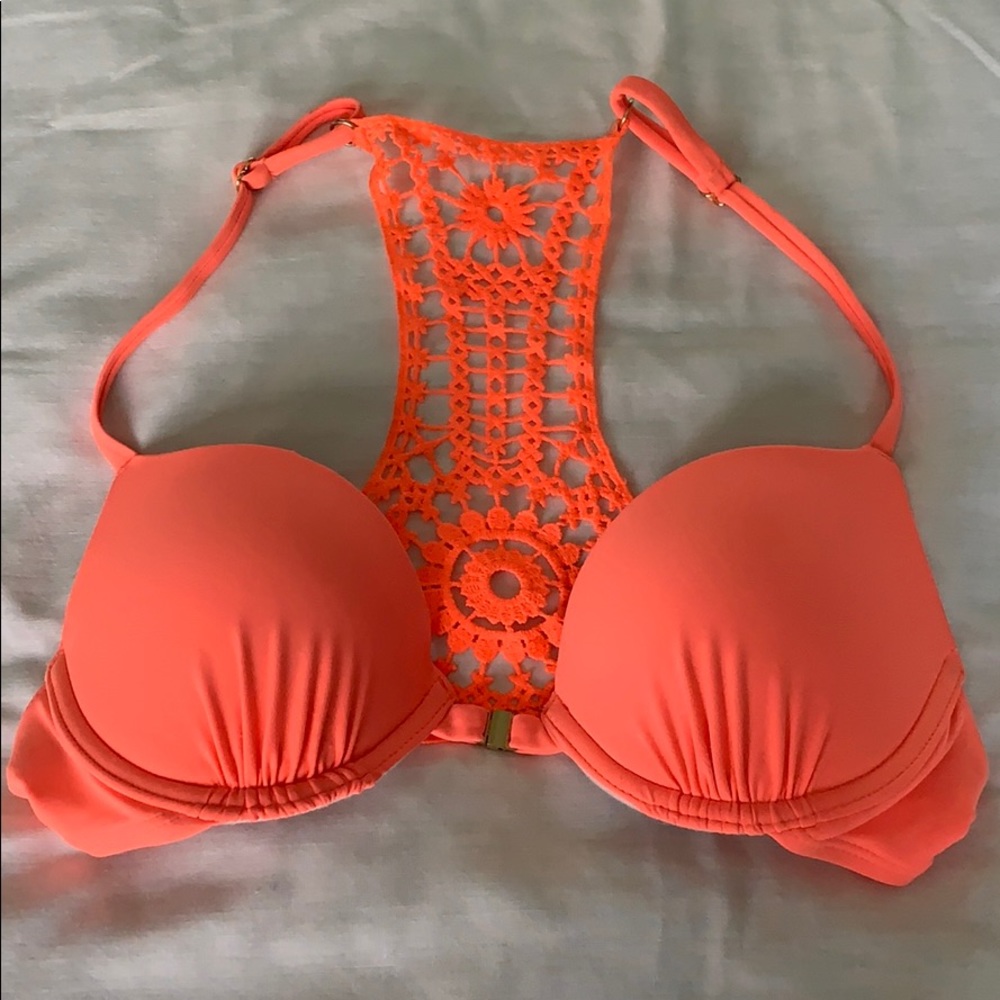 Coral Bikini Top